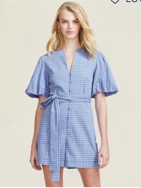 Much Loves Sophie x Pearl by Lela Rose Seersucker Romper – Size 2